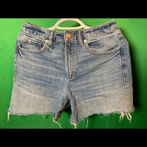 Garage Jean mom shorts